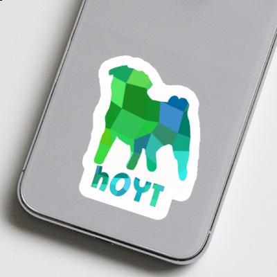 Pug Sticker Hoyt Image