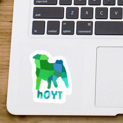 Pug Sticker Hoyt Image