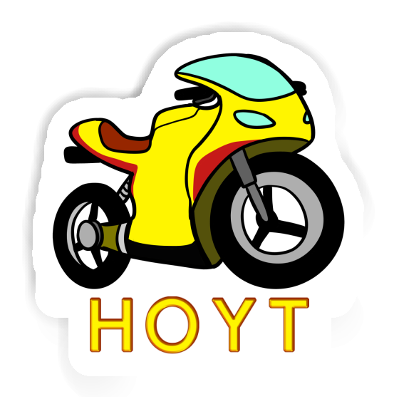 Motorcycle Sticker Hoyt Notebook Image