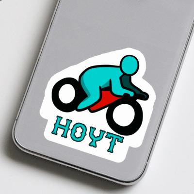 Sticker Hoyt Motorbike Driver Laptop Image