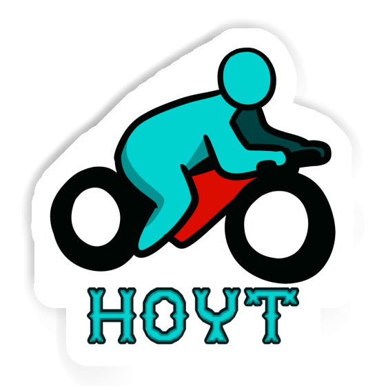 Sticker Hoyt Motorbike Driver Image