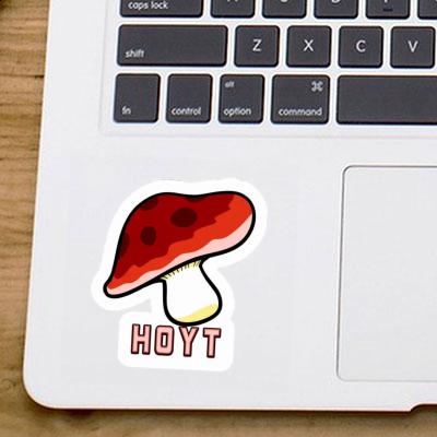 Sticker Hoyt Mushroom Notebook Image