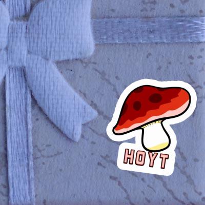 Sticker Hoyt Mushroom Notebook Image