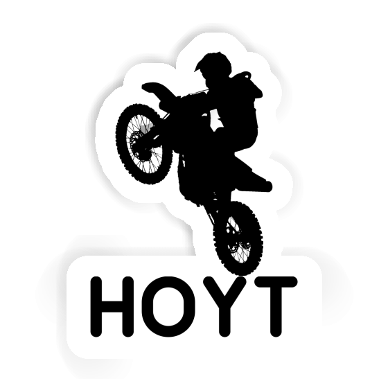 Sticker Hoyt Motocross-Fahrer Laptop Image