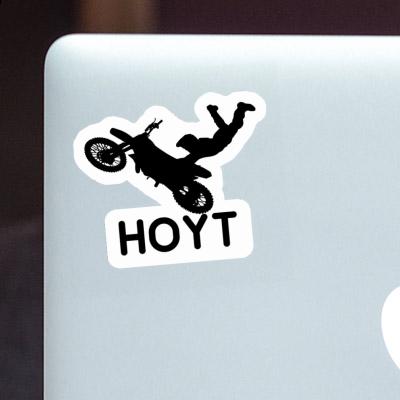 Motocross-Fahrer Sticker Hoyt Notebook Image