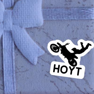 Motocross-Fahrer Sticker Hoyt Laptop Image