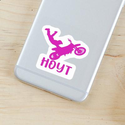 Sticker Hoyt Motocross Rider Laptop Image