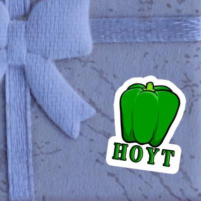 Hoyt Sticker Paprika Notebook Image