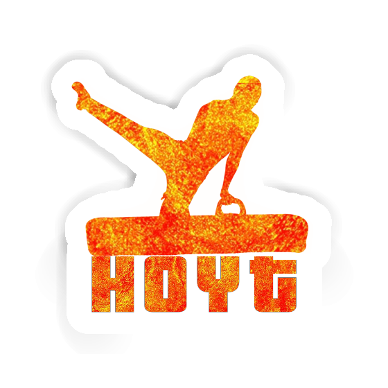 Sticker Hoyt Gymnast Laptop Image