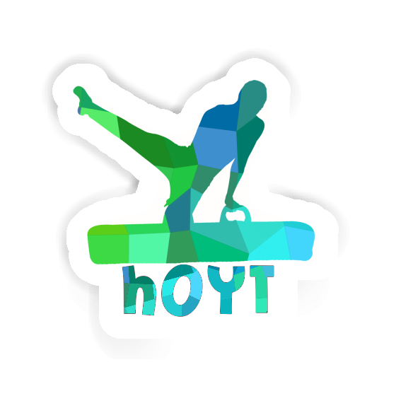 Hoyt Sticker Gymnast Notebook Image