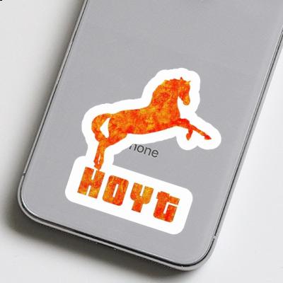 Autocollant Hoyt Cheval Notebook Image