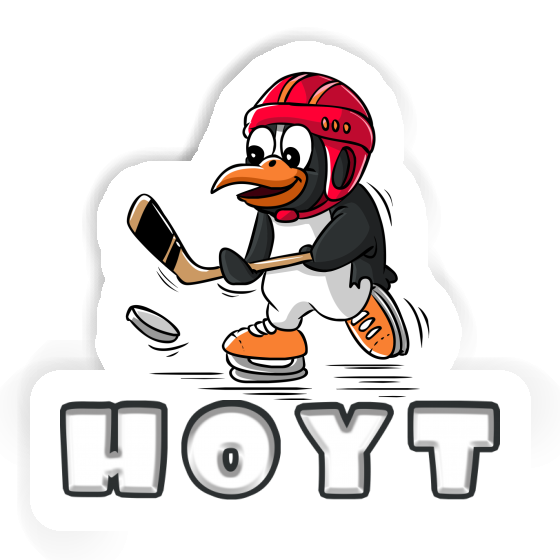 Autocollant Hoyt Pingouin de hockey Notebook Image