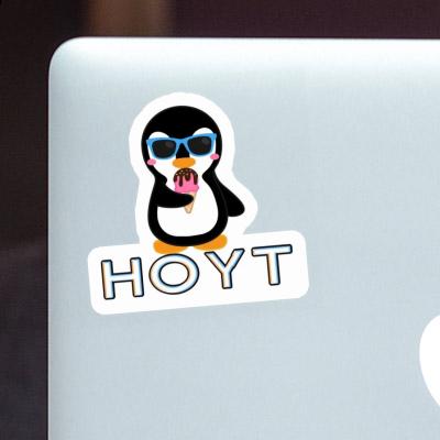Sticker Hoyt Penguin Notebook Image