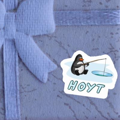 Hoyt Autocollant Pingouin pêcheur Notebook Image