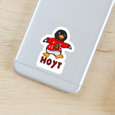 Hoyt Sticker Christmas Penguin Image
