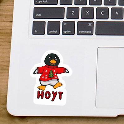 Weihnachtspinguin Aufkleber Hoyt Laptop Image