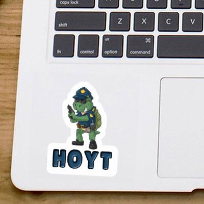 Sticker Officer Hoyt Laptop Image