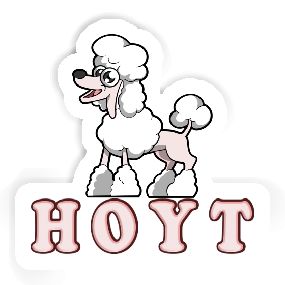 Poodle Sticker Hoyt Gift package Image