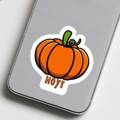 Sticker Hoyt Pumpkin Notebook Image