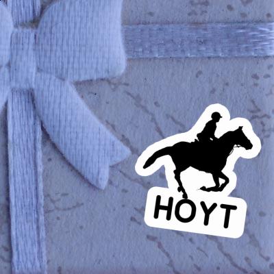 Sticker Hoyt Horse Rider Image