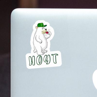 Sticker Ice Bear Hoyt Laptop Image