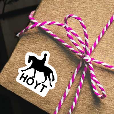 Hoyt Sticker Horse Rider Notebook Image