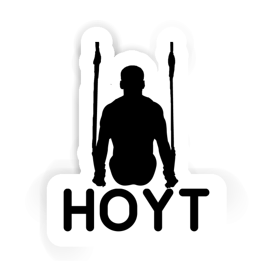 Autocollant Gymnaste aux anneaux Hoyt Image