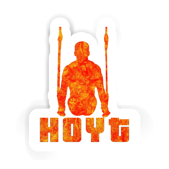 Sticker Hoyt Ring gymnast Notebook Image