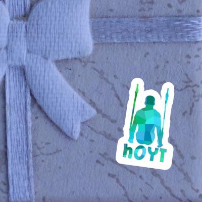 Autocollant Hoyt Gymnaste aux anneaux Gift package Image