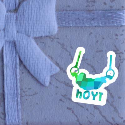 Sticker Ring gymnast Hoyt Laptop Image