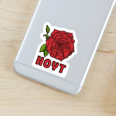 Hoyt Sticker Rose blossom Gift package Image