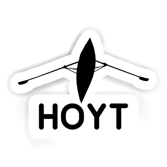 Sticker Ruderboot Hoyt Image