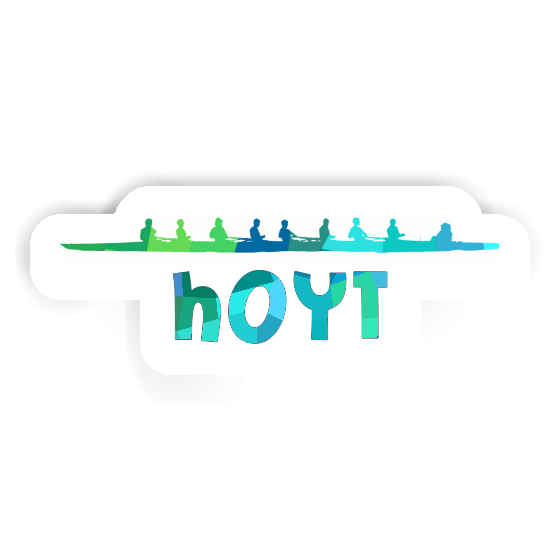 Sticker Hoyt Rowboat Notebook Image