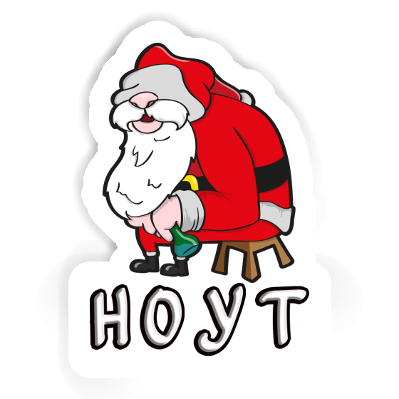 Weihnachtsmann Aufkleber Hoyt Gift package Image