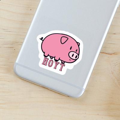Hoyt Sticker Pig Image