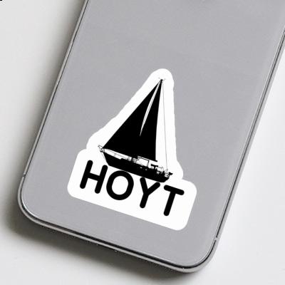 Segelboot Aufkleber Hoyt Notebook Image