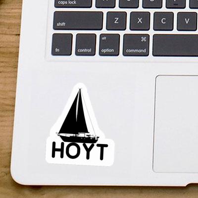Hoyt Sticker Sailboat Gift package Image