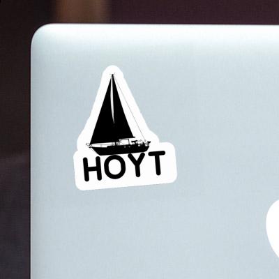Hoyt Sticker Sailboat Laptop Image