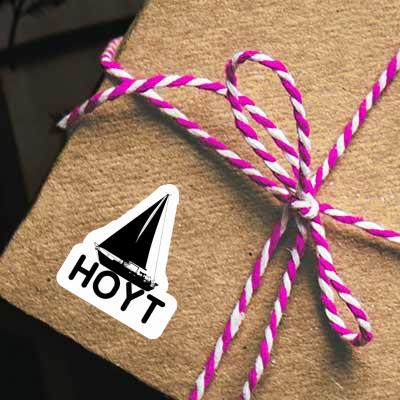 Segelboot Aufkleber Hoyt Gift package Image