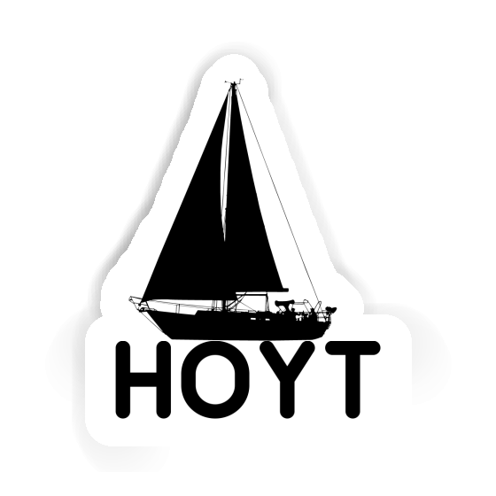 Hoyt Sticker Sailboat Gift package Image