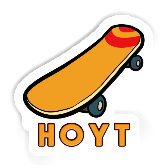 Hoyt Autocollant Skateboard Notebook Image
