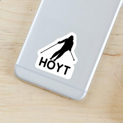 Sticker Hoyt Skier Image