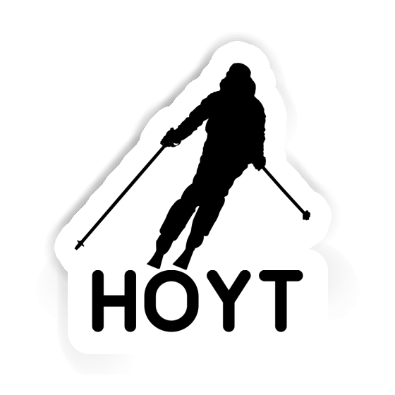 Hoyt Autocollant Skieuse Image