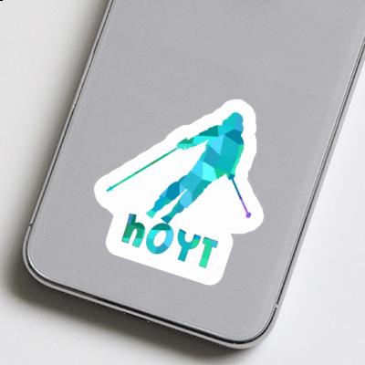Hoyt Sticker Skier Gift package Image