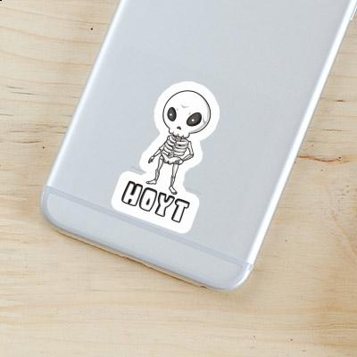 Hoyt Sticker Skeleton Notebook Image