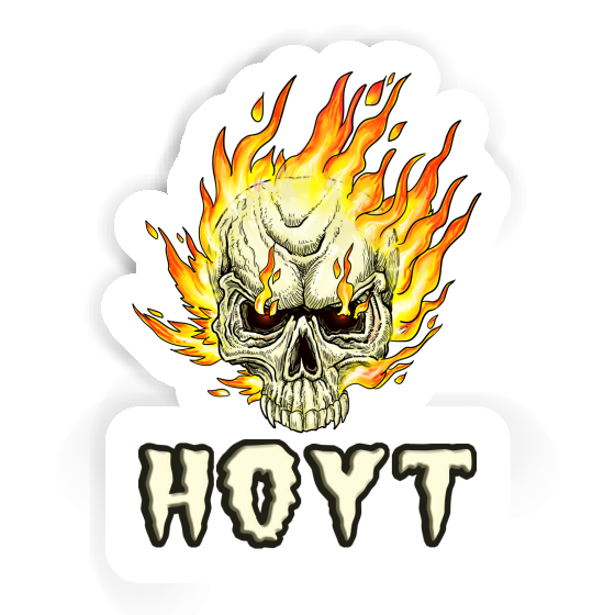 Hoyt Sticker Skull Image