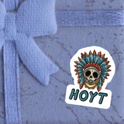 Sticker Hoyt Baby-Skull Notebook Image
