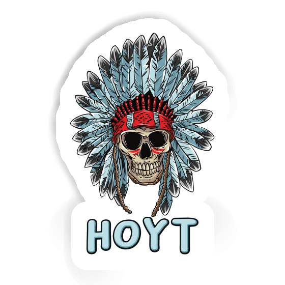 Totenkopf Aufkleber Hoyt Image