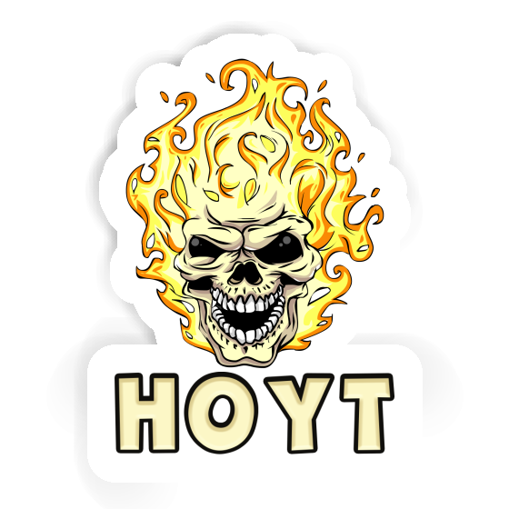 Sticker Hoyt Skull Image