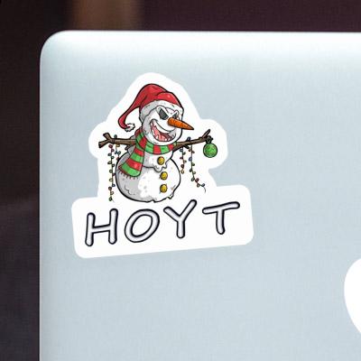 Snowman Sticker Hoyt Image